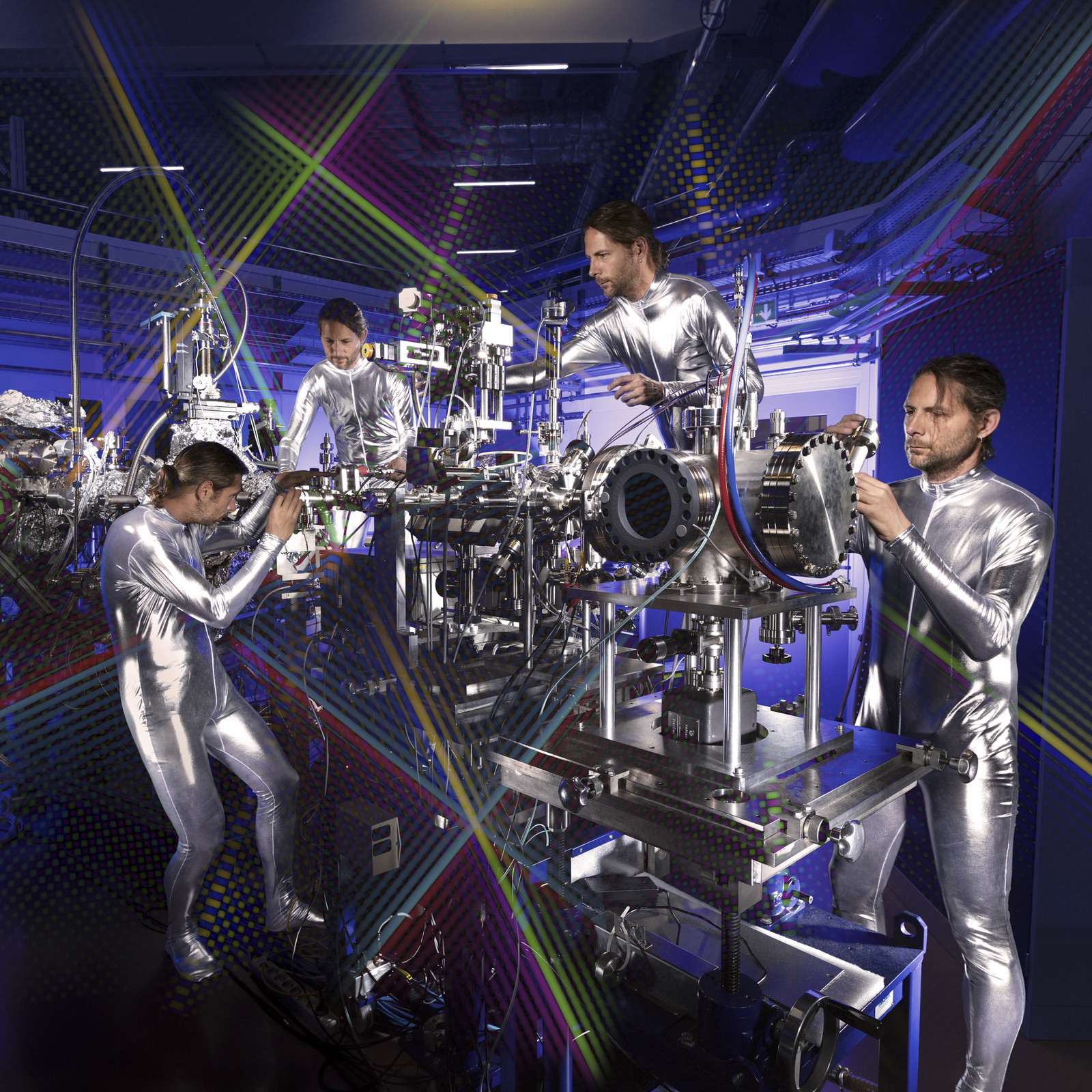 Pour ce projet la recherche se concentre sur les structures dans lesquelles les atomes ont des lignes de flux courbées, entremêlées, avec des nœuds, sortant de l’ordinaire. Il est donc nécessaire de produire des images en 3D de haute précision pour comprendre comment ces lignes de flux se croisent. Les mesures sont réalisées grâce aux rayons X du synchrotron Européen, l’ESRF, sur des appareillages particulièrement complexes, qui seuls permettent d’observer et d’étudier un tout petit objet dans de multiples dimensions.